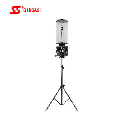 गुणवत्ता  Badminton Shuttlecock Feeder Machine 180 Balls Capacity 33 Degrees Angle फैक्टरी