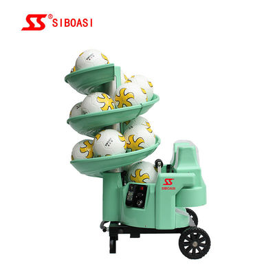 SIBOASI S6526 फुटबॉल किकिंग मशीन सॉकर 200 डब्ल्यू 4.5-6.5 एस / बॉल
