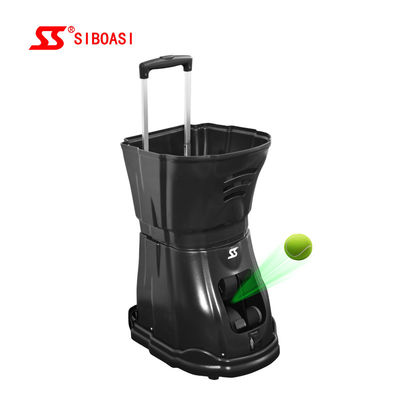 रिमोट कंट्रोल टेनिस तोप बॉल मशीन Topspin और Backspin समायोजन
