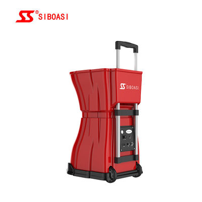 S2015 टेनिस बॉल मशीन सर्वर 150 बॉल्स क्षमता Topspin समायोजन